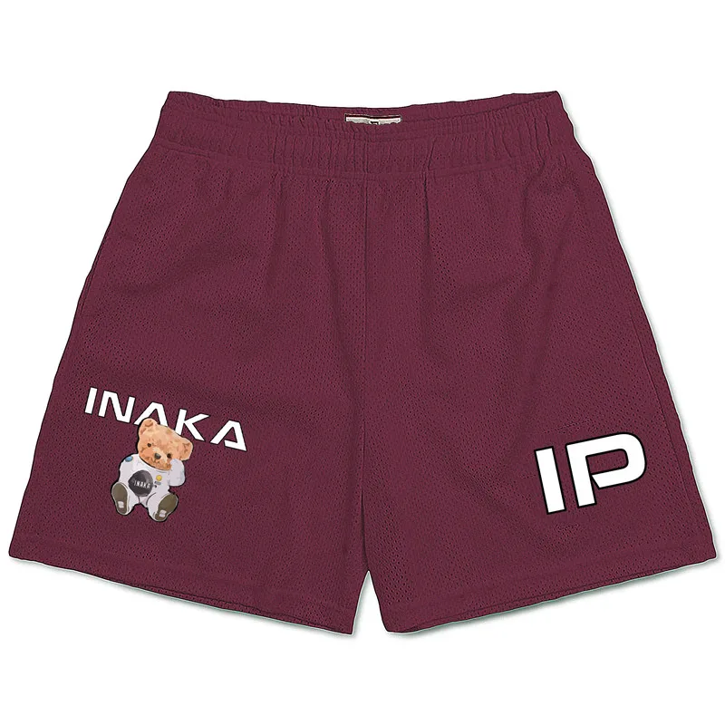 

New Inaka Power Pants Men's Women's Classic Inaka Pants New York Fitness Basketball Boho Mesh Running Shorts Fashion IP Shorts