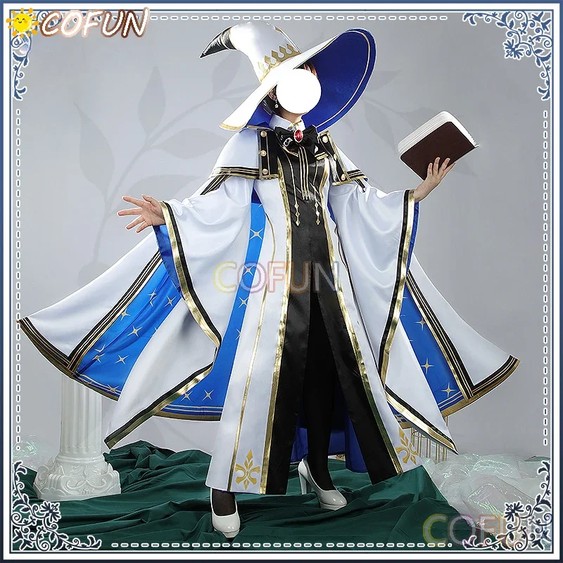 COFUN Game Fate/Grand Order Aesc Косплей Костюм FGO Хэллоуин наряды The Rain Witch женский новый костюм