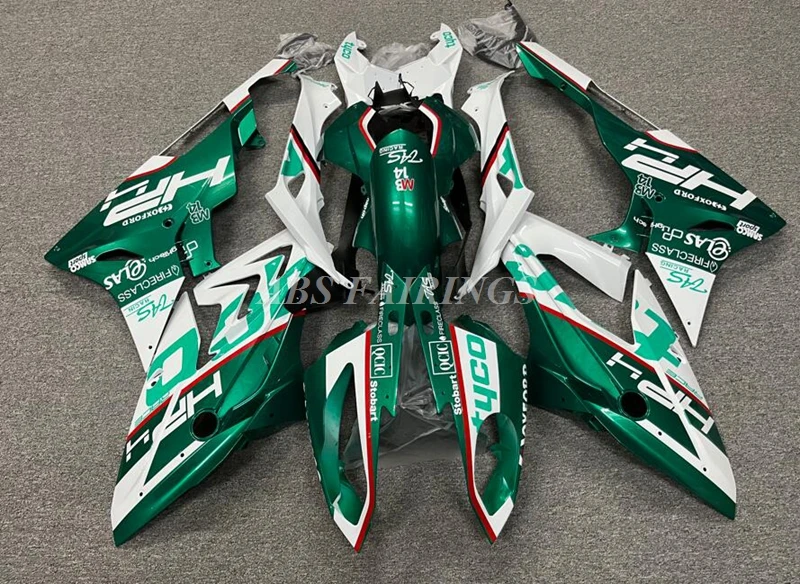 

4Gifts New ABS Whole Motorcycle Bike Fairings Kit Fit for BMW S1000RR 2015 2016 15 16 HP4 Bodywork Set Custom Green
