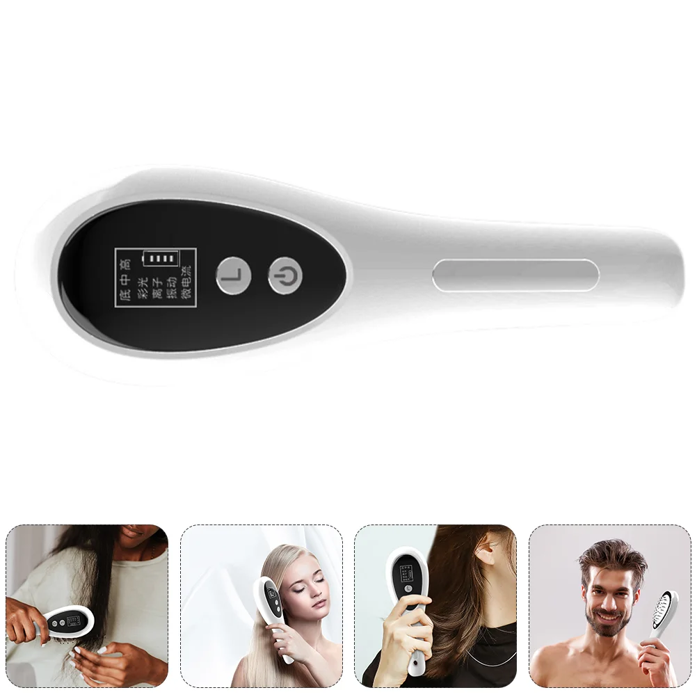 

Scalp Medicated Comb Hair Growth Brush Serum Roller Liquid Guiding Massager Applicator Treatment Care Tool