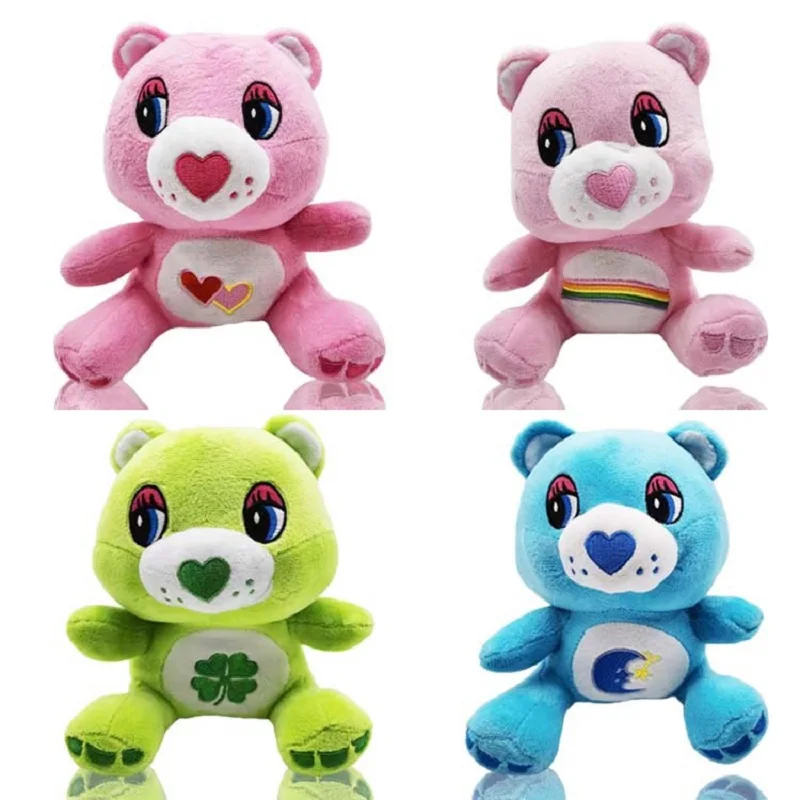 

20cm Kawaii Rainbow Bear Plush Toy Cartoon Anime Bear Stuffed Doll Toys Birthday Christmas Gift for Kids Toy