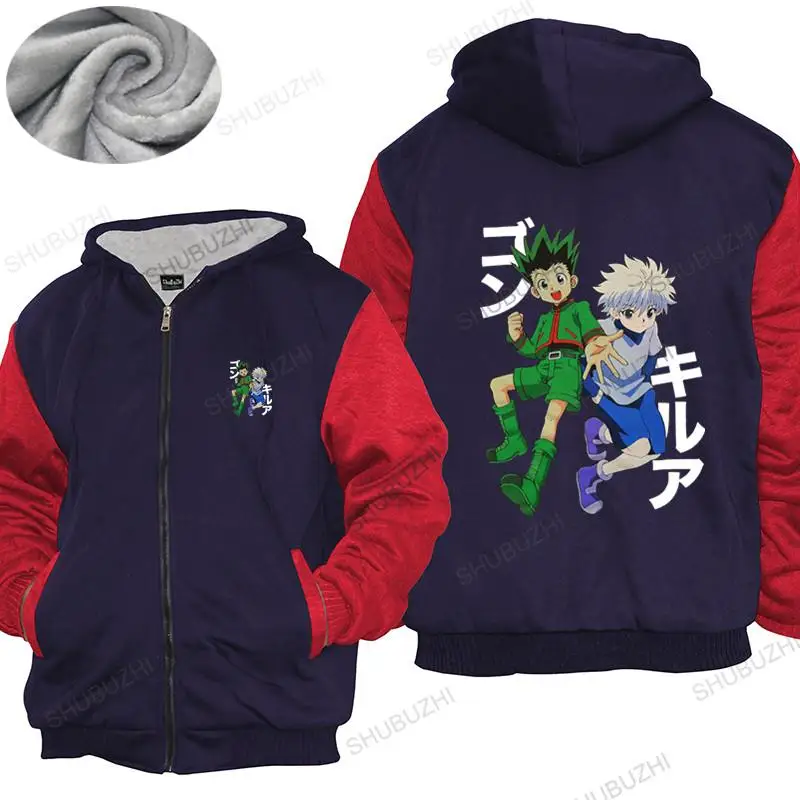 

Мужская зимняя хлопковая куртка на молнии, с капюшоном