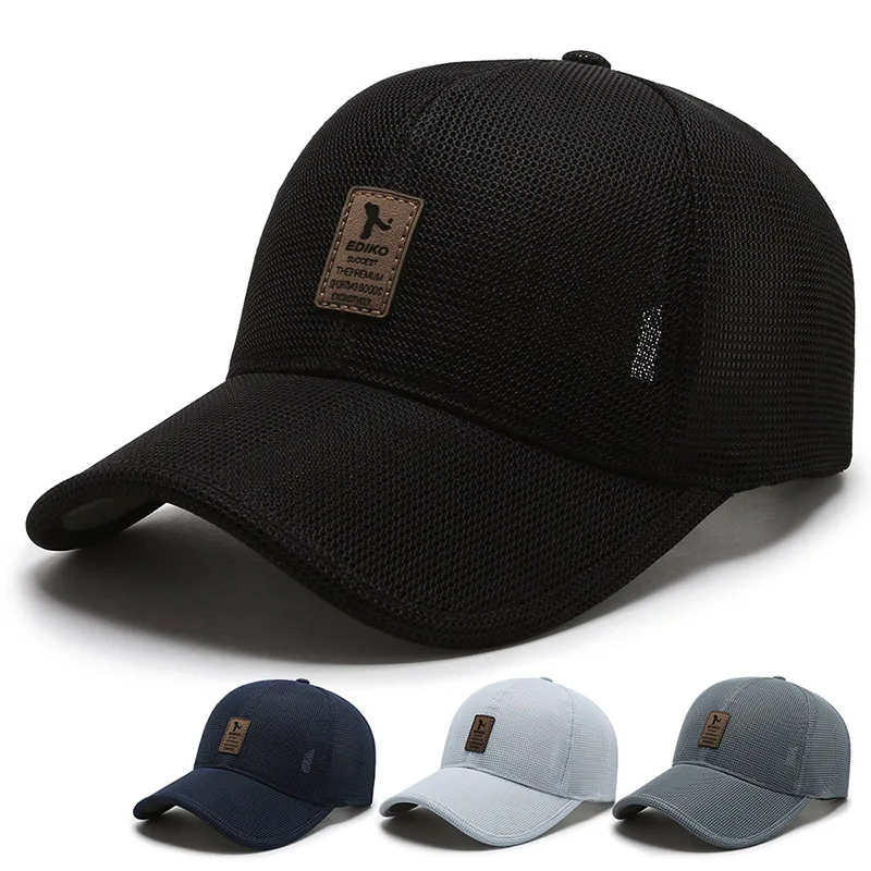 

Мужская сетчатая шляпа GQILYYBZ, весенне-летняя Солнцезащитная шляпа, уличная Солнцезащитная шляпа, корейская модная спортивная дышащая бейсб...