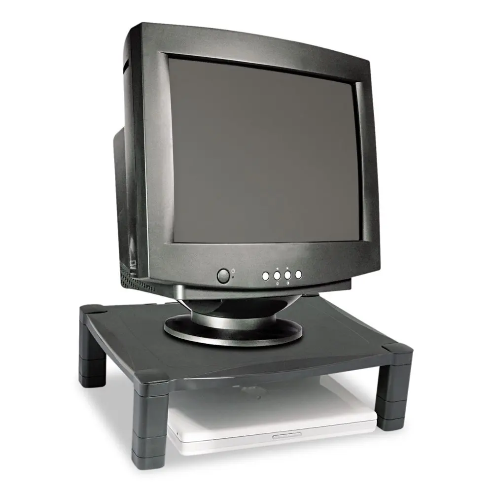 

Laptop stand Single-Level Monitor Stand 17" x 13.25" x 3" to 6.5" Black Supports 50 lbs MS400