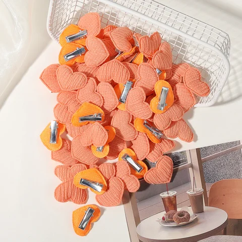 CUTE BOWS Мини-заколки для волос сердечком 5/10/15/20 шт.