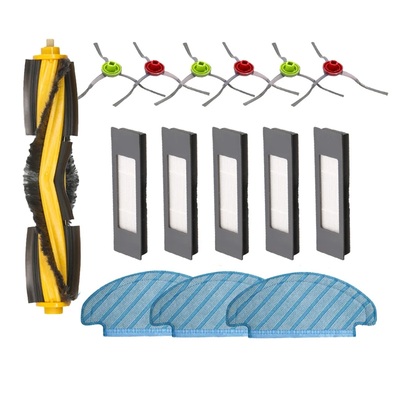 

Replacment For Ecovacs Deebot OZMO T8 N8 Pro Yeedi Vac Hybrid Roller Main Side Brush Hepa Filter Mop Parts