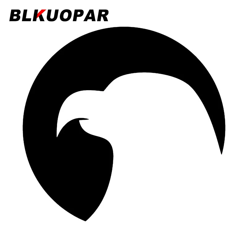 

BLKUOPAR креативный силуэт стикер для автомобиля индивидуальная наклейка креативный устойчивый к царапинам мотоцикл караван бампер Windows автом...