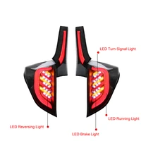 led tail lights for honda fit taillight 2014 up car accessories drl turn signal lamps fog brake reversing