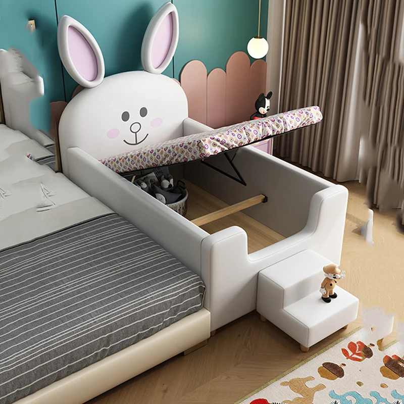 Европейская спальня двуспальная кровать мягкая водонепроницаемая кавайная