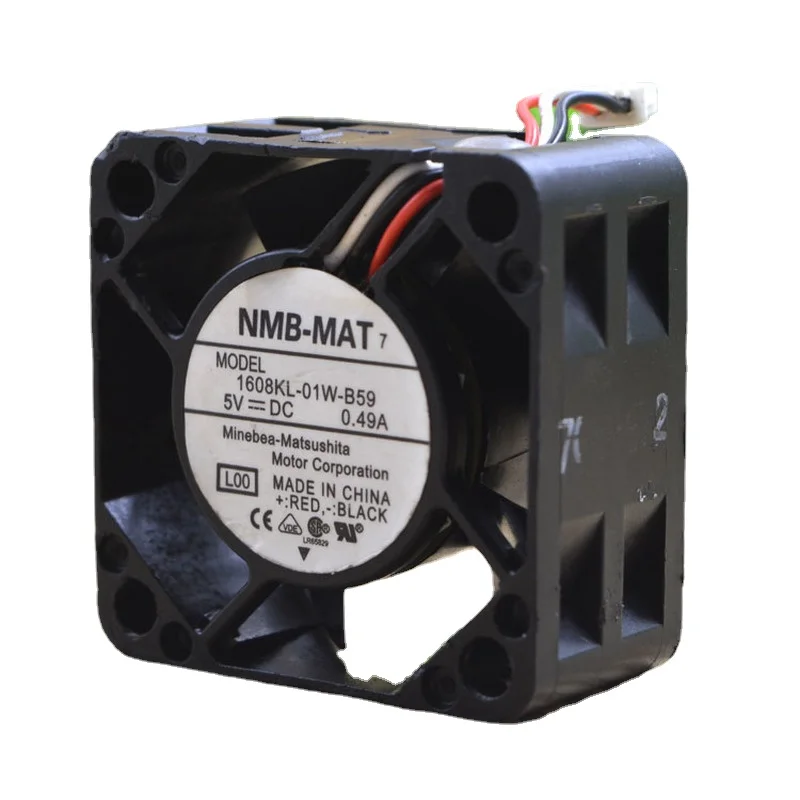 

SSEA New Fan For NMB 1608KL-01W-B59 4020 4CM 5V 0.49A Switch Server Fan Big Air Volume Cooling Fan 40x40x20mm