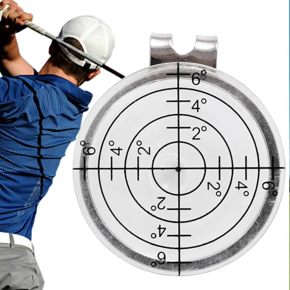 Устройство для чтения клюшек Golf Putt Green Reader с зажимом шляпы Высокая точность