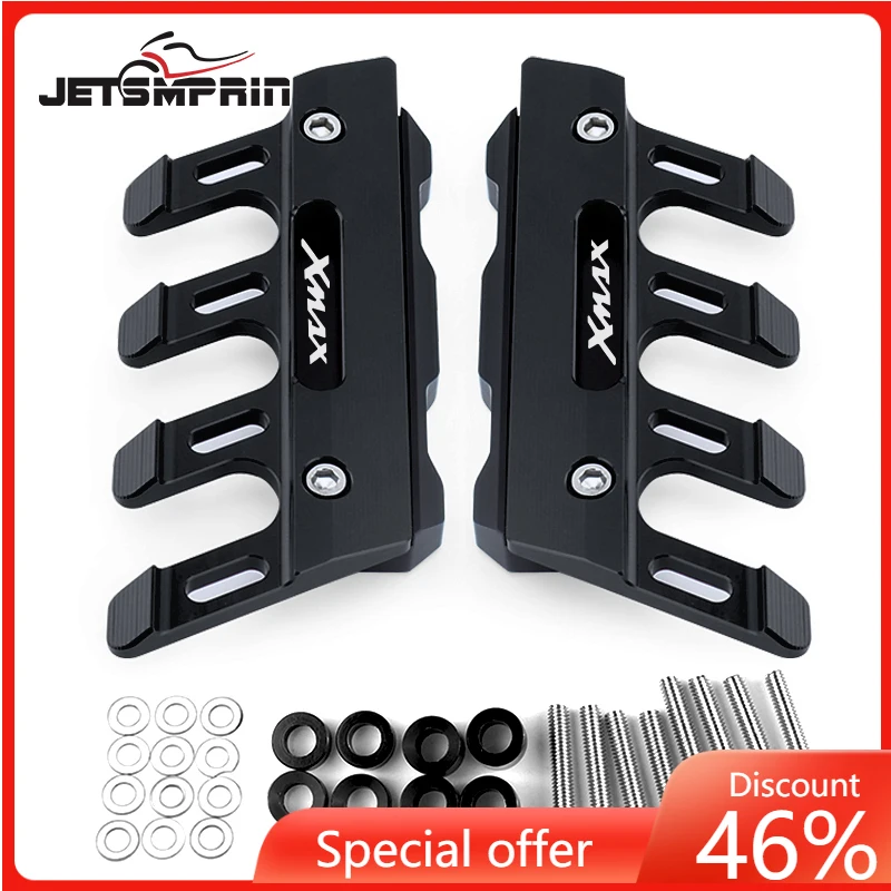

For Yamaha XMAX 250 300 XMAX 400 CNC Motorcycle Accessories Mudguard Front Fork Protector Guard Block Front Fender Slider Parts
