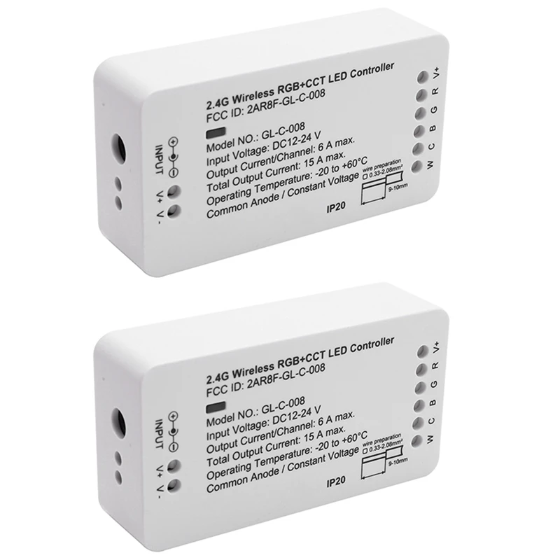 

2X RGB+CCT RGB Color Temperature Monochromatic Light Strip For ZIGBEE ZLL Light Strip Controller