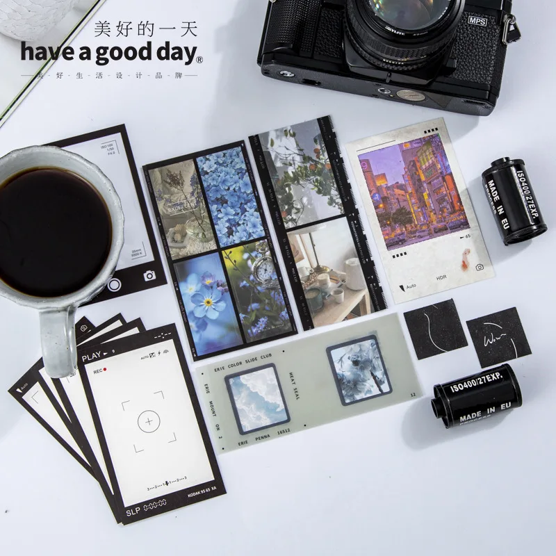 

10pcs/lot Memo Pads Material Paper Creative border Junk Journal Scrapbooking Cards Retro Background Decoration Paper