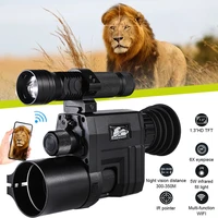 infrared night vision monocular camera 1 3 high clear vision tft screen riflescope wifi control for hunting sight aiming device
