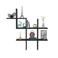 Creative wall rack wall hanging background wall decorative rack affordable durable partition hanging cabinet hanging wall shelf