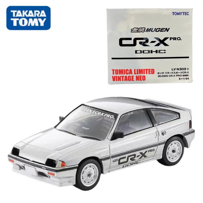 TAKARA TOMY TOMICA 1:64 TLV LV-N303a Honda CR-X PRO Миниатюрная модель компрессионного вала из