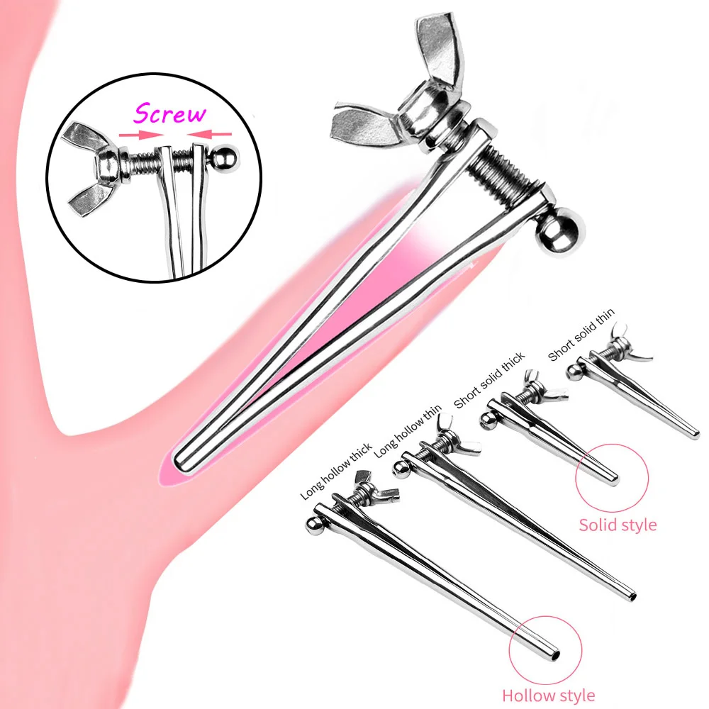 

Metal Adjustable Horse Eye Dilator Urethral Catheter Penis Plug Stimulator Masturbation Bdsm Ejaculation Delay Sex Tool For Men