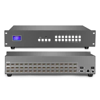 2u rack mountable 16 in 32 out rs232 ir remote control 32 port full hd 16 x 32 multi signals switching video matrix switch