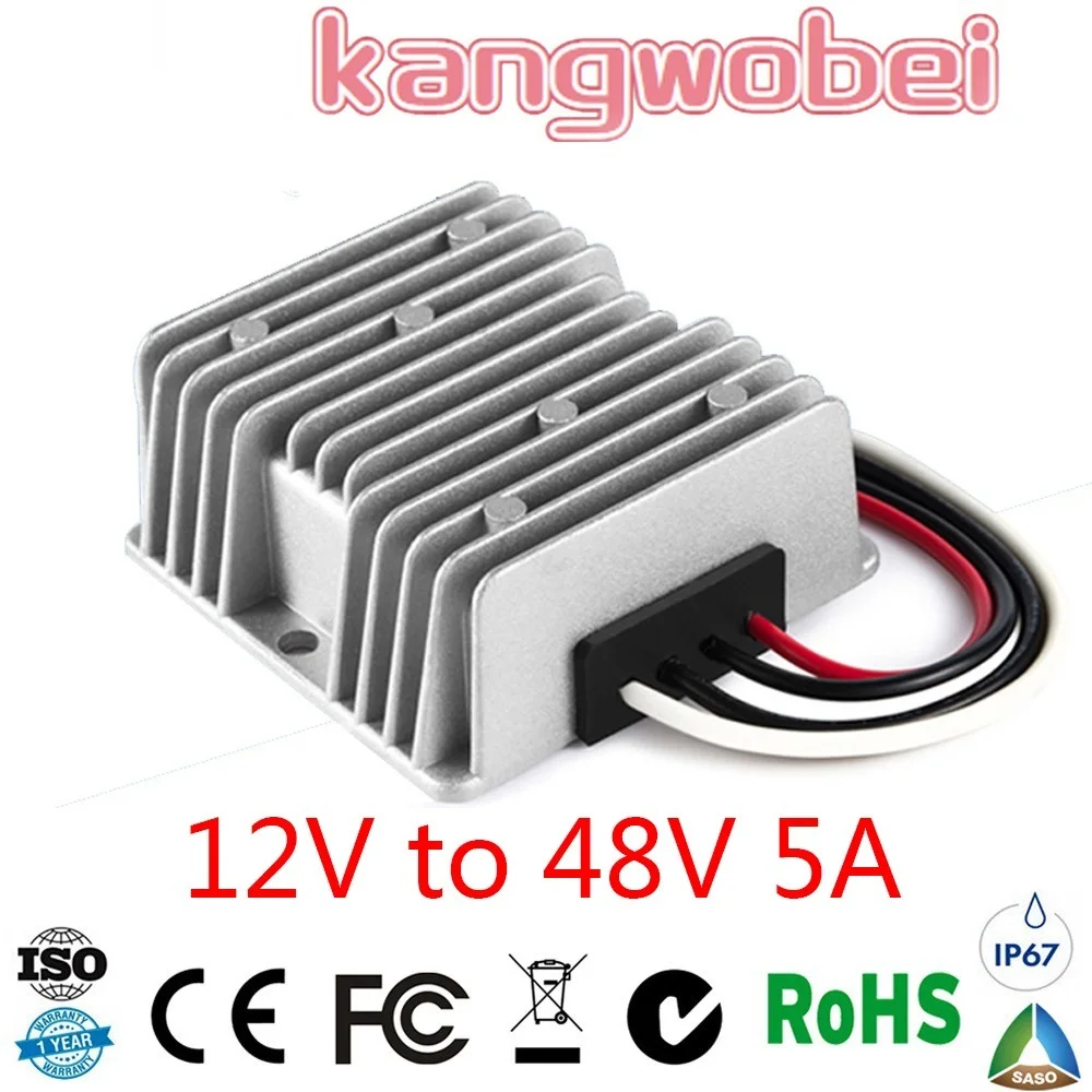 

12V TO 48V 5A STEP UP BOOST MODULE CONVERTER 12VDC TO 48VDC 5AMP FOR AUTOMOTIVES DC DC Converter for Electric Cars
