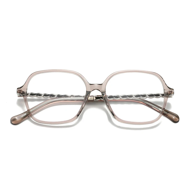 Большая брендовая модная литературная квадратная оправа для очков в стиле ретро