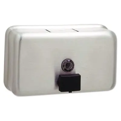 

B-2112 Classicseries Surface-Mounted Liquid Soap Dispenser, 40 Oz, Metal
