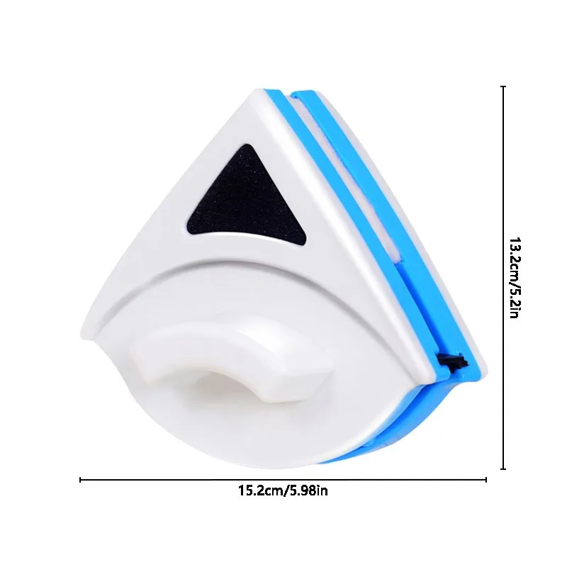 1 шт. Магнитный стеклоочиститель с двойным каркасом безопасный для здоровья