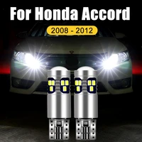 for honda accord 8th 2008 2009 2010 2011 2012 2pcs t10 12v w5w led car clearance lights parking lamps width bulbs accessories