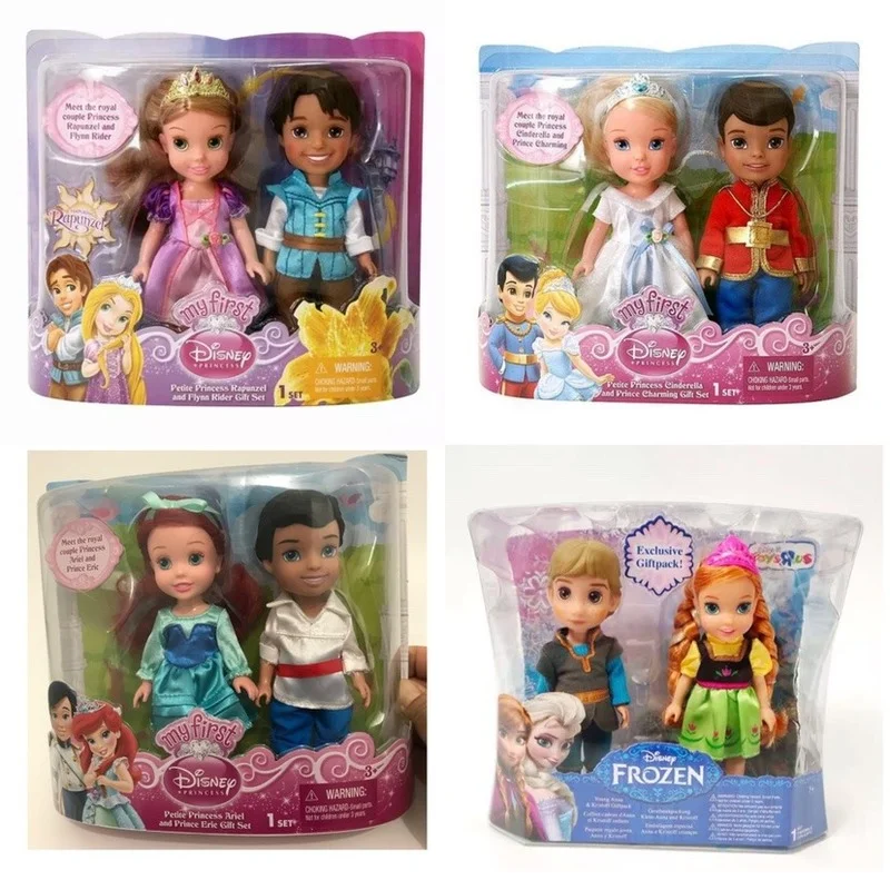 

Disney Princess Frozen Anime Figurine Kawaii Elsa Anna Ariel Tangled 16cm Doll Toys Movable Joints Boy Girl Birthday Gift