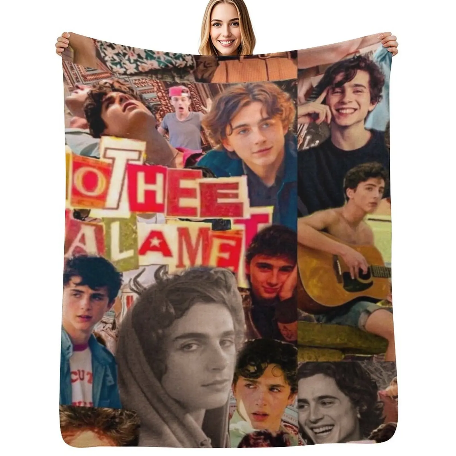 Фото Тимот? Плед ?e Chalamet, летний пушистый плед для диванов, постельное белье, пледы. №1