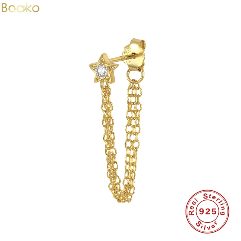 

Женские серьги-подвески из серебра 925 пробы, с фианитами