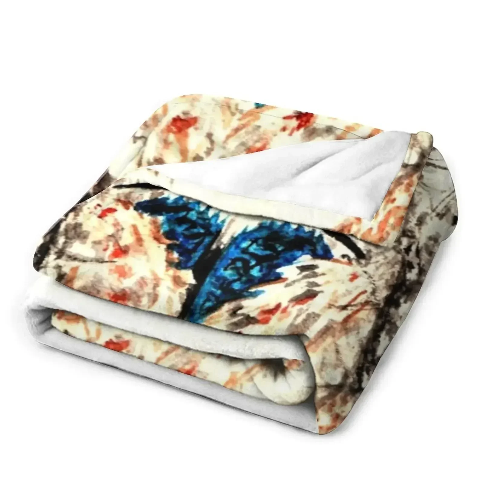 Фид. Регус прыгающий паук акварельное плед одеяло милые клетчатые покрывала