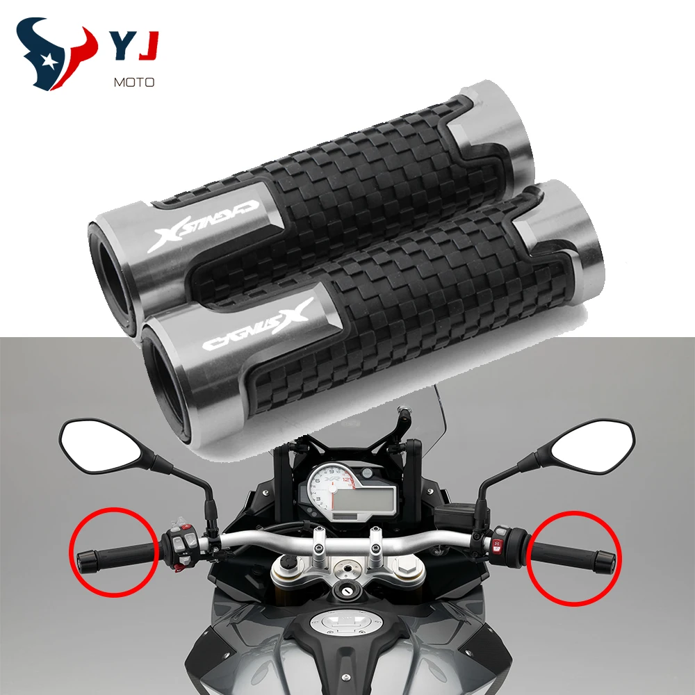 

7/8'' 22mm Universal Motorcycle Accessories Handlebar HandleBar Grip For YAMAHA CYGNUSX 125 SMAX 155 BWS R 125 Anti-slip Design