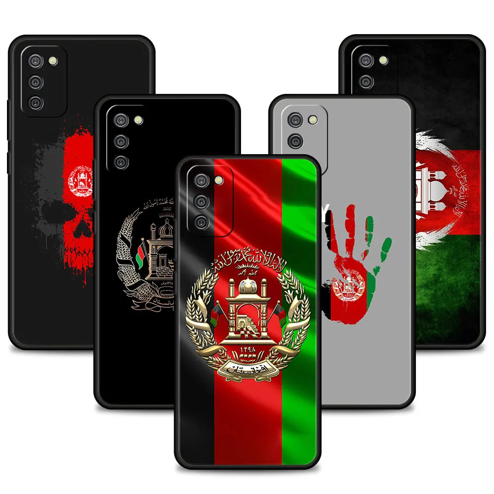 

Full Matte Case For Samsung Galaxy A12 A32 4G A21s A31 A52 A71 A02s A51 A41 A72 A73 A53 A52s 5G A13 Afghan Afghanistan Flag