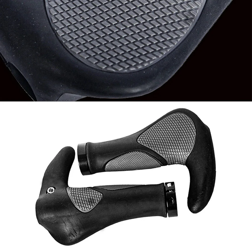

1 Pair Bicycle Handle Set Mountain Bike Handlebars Vice Handle Bicycle Grip Horn Handle Set For 22.2mm Handlebar Diameter