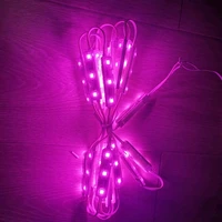 led module dc12v 3 lamp beads pink advertising design light box lighting accessories indoor stairs garden decorative light strip