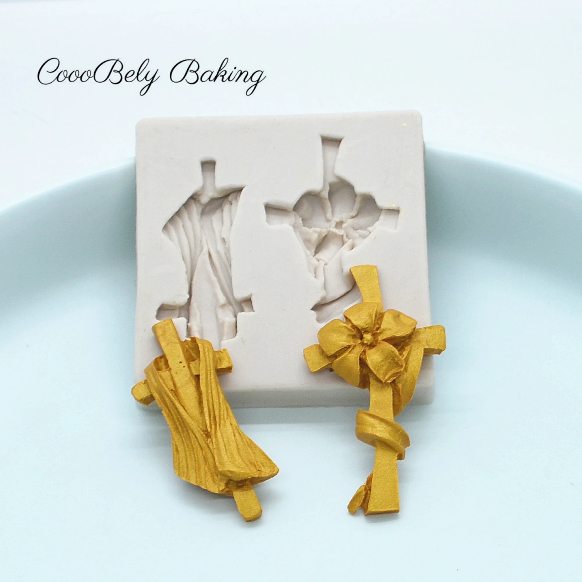 Кружевная силиконовая форма для торта в форме Креста выпечки конфет печенья