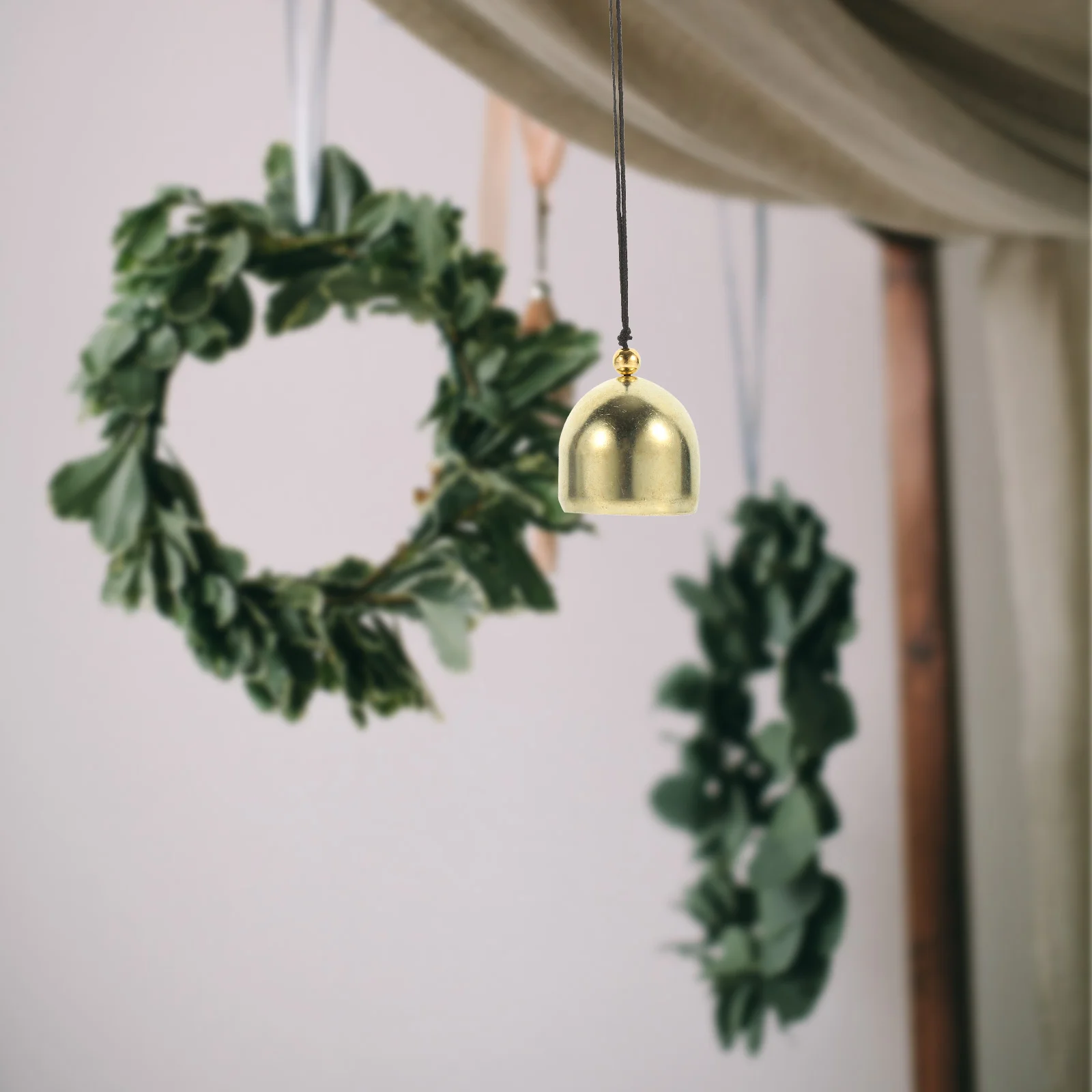 

12pcs Christmas Bells Crafts Wind Chimes Bells Fengshui Bells Hanging Bells Decorations