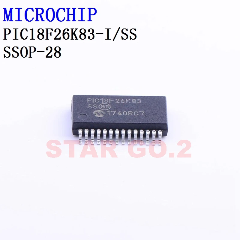 

5PCSx PIC18F26K83-I/SS SSOP-28 MICROCHIP Microcontroller