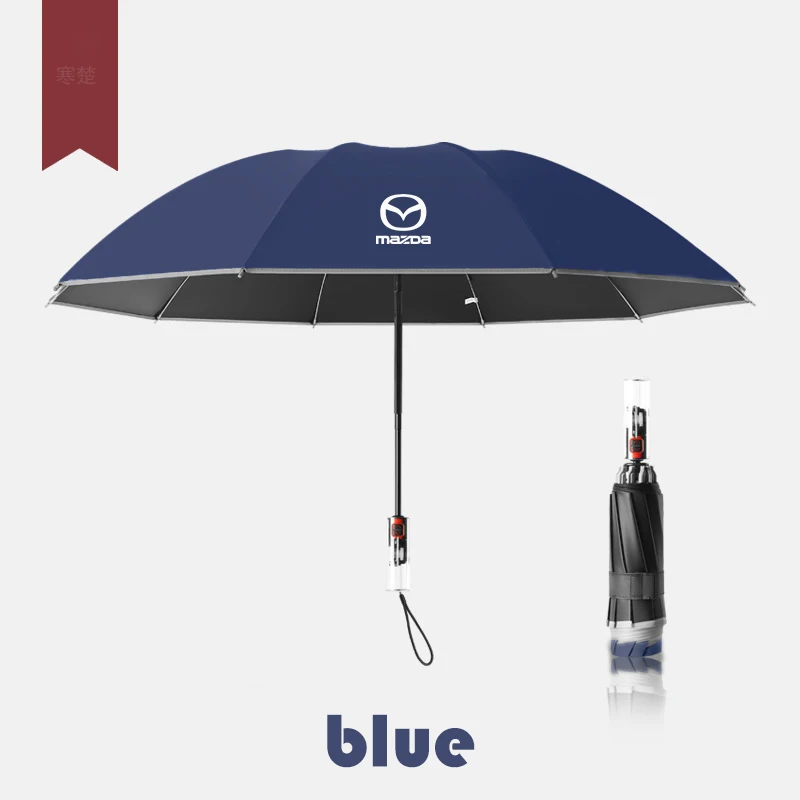 

Автомобильный полностью автоматический светоотражающий зонт для Mazda 2 3 5 6 skyфитнес Axela Atenza CX30 CX5 CX8 CX9 MX5 RX8 RX7