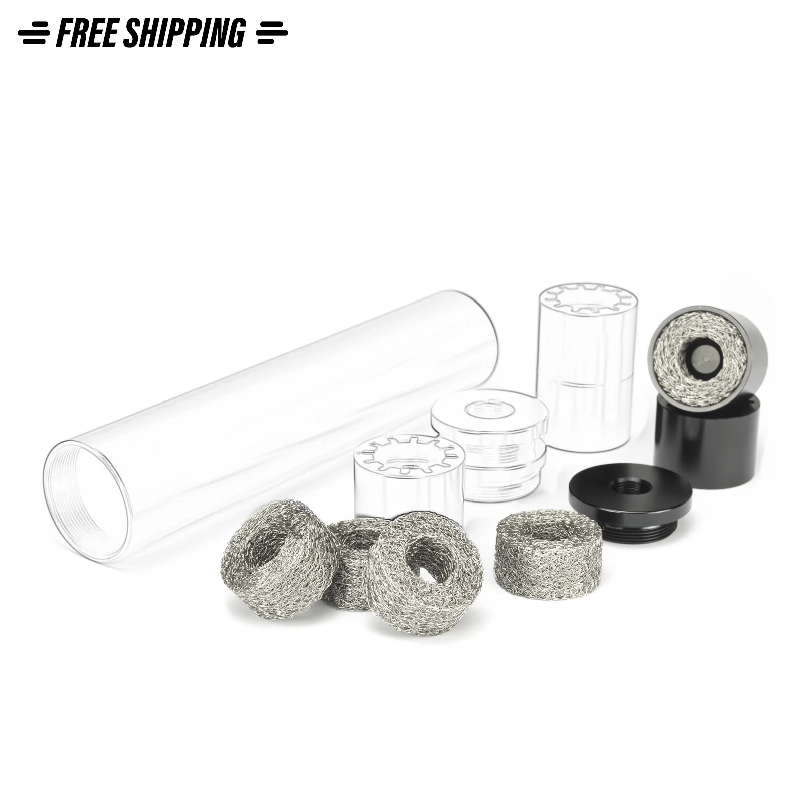 

Улучшенный растворитель 1,5 дюйма OD 7,5 дюйма L Алюминий 1/2-28 + 5/8-24, чистящая трубка 1-3/16x24 с 5 салфетками из металлической сетки 1,1875x24 Napa 4003