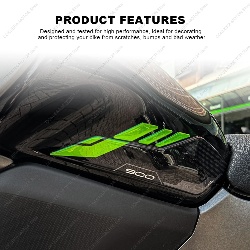 Набор наклеек для Kawasaki Z900 Z 900 2023 2024 аксессуары мотоциклов 3D наклейки из