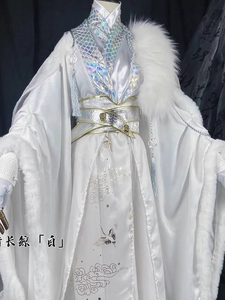Фото Древний костюм Mingye Shen Lan Zhou Junwu Императорские костюмы Чу Ван Нин Косплей Yue Lie Qilin Универсальная короткая драма Древний №3
