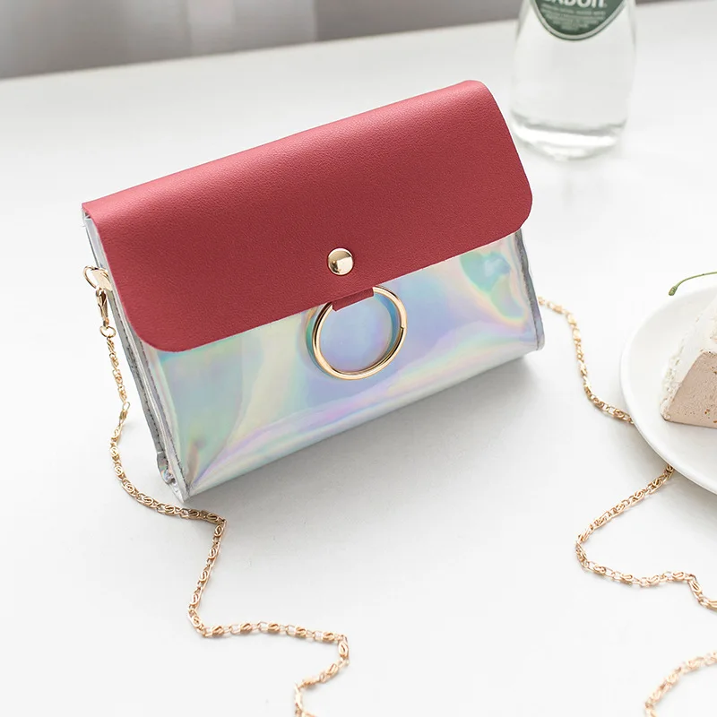 

Casual Ladies Crossbody Bags Nylon Chain Bag Women Vintage Black Shoulder Bags Girls Street Armpit Bag Solid Color Handbags