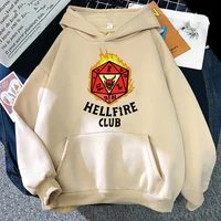 hellfire club hoodie manga hoodies funny clothing stranger things 4 women sweatshirt vintage springautumn tops unisex sudaderas