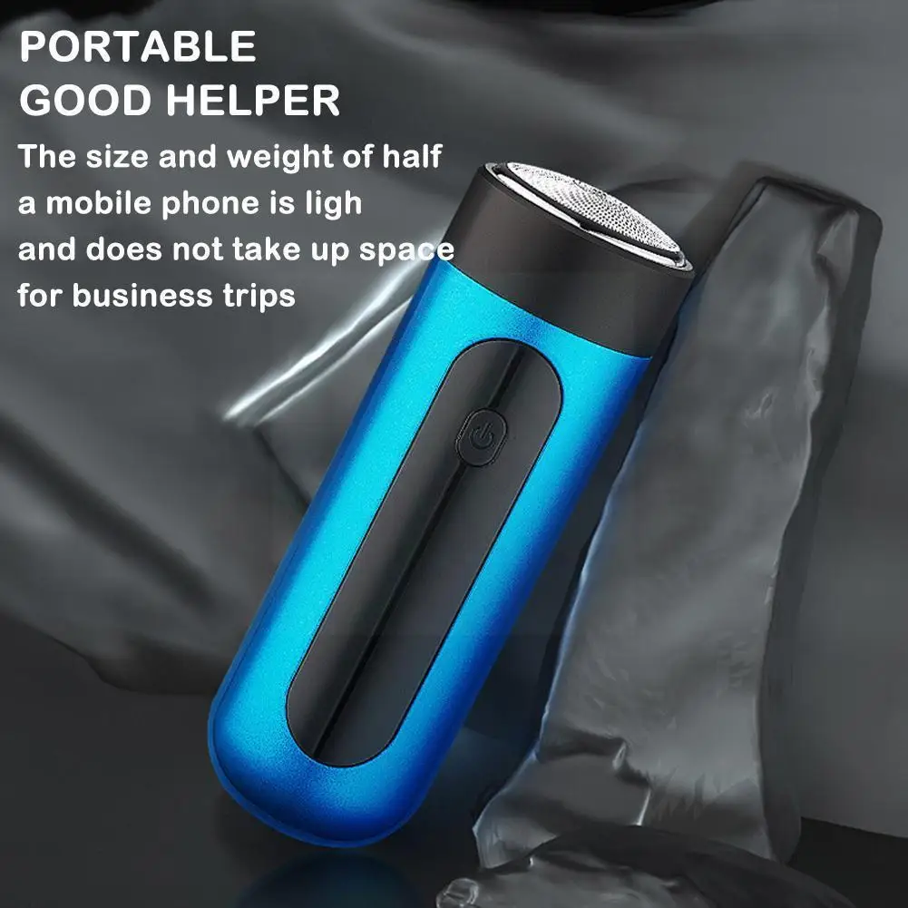 

Миниатюрный Портативный электрический триммер для бороды, Мужская бритва для стрижки бороды, Usb, время работы от аккумулятора 120, перезаряжа...