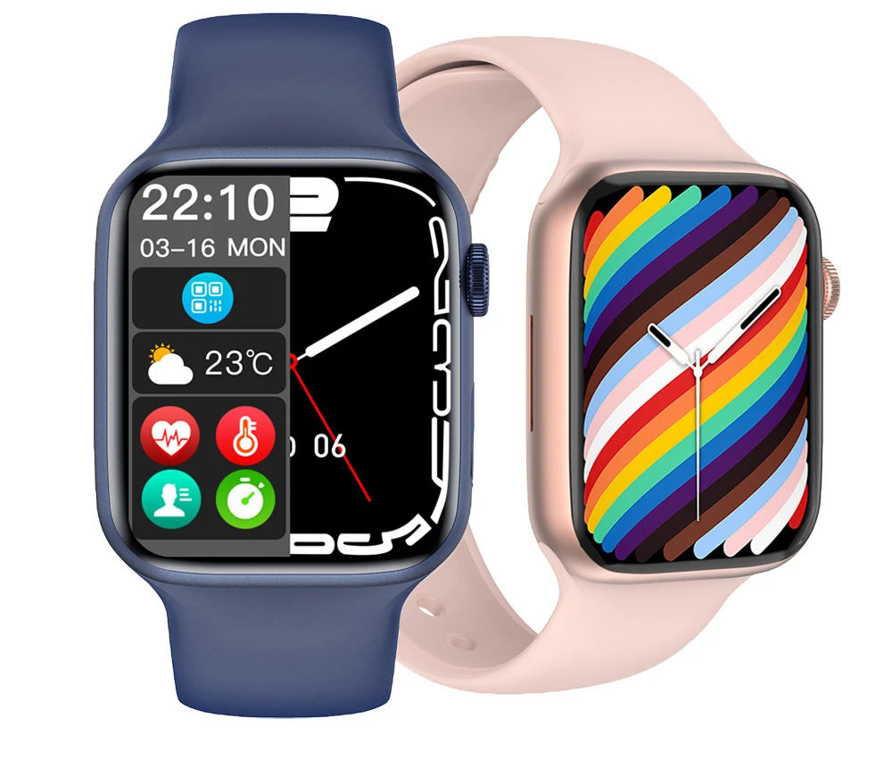 

Original Smart Watch Series 7 Men Women Bluetooth Call Wireless Charging Custom Dial Smart Watch Full Touch Screen smartwatch