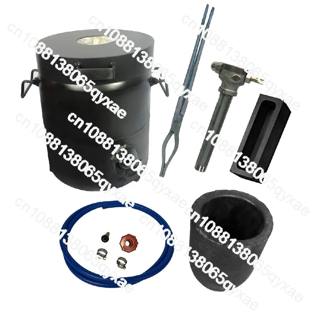 Печь для сжиженного газа до 6 кг расплавленной меди алюминия золота серебра олова