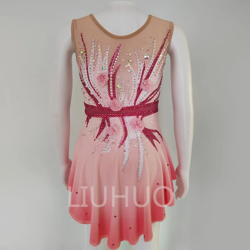 Платье для фигурного катания на коньках индивидуальная юбка детей и взрослых