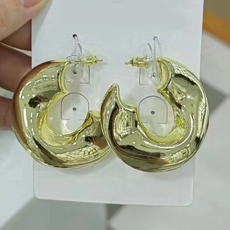 Изящные женские серьги аксессуары круглые разноцветные высококачественные